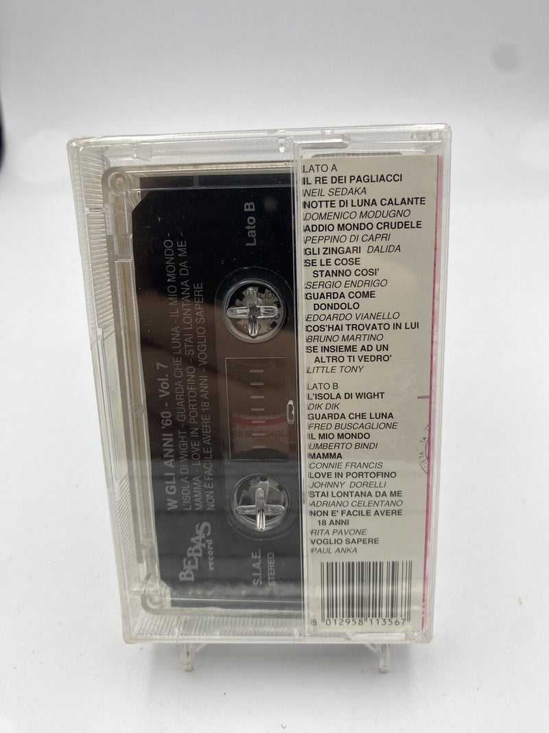 MUSICASSETTA Tape SS Various - W Gli Anni 60” Vol 7 Italy