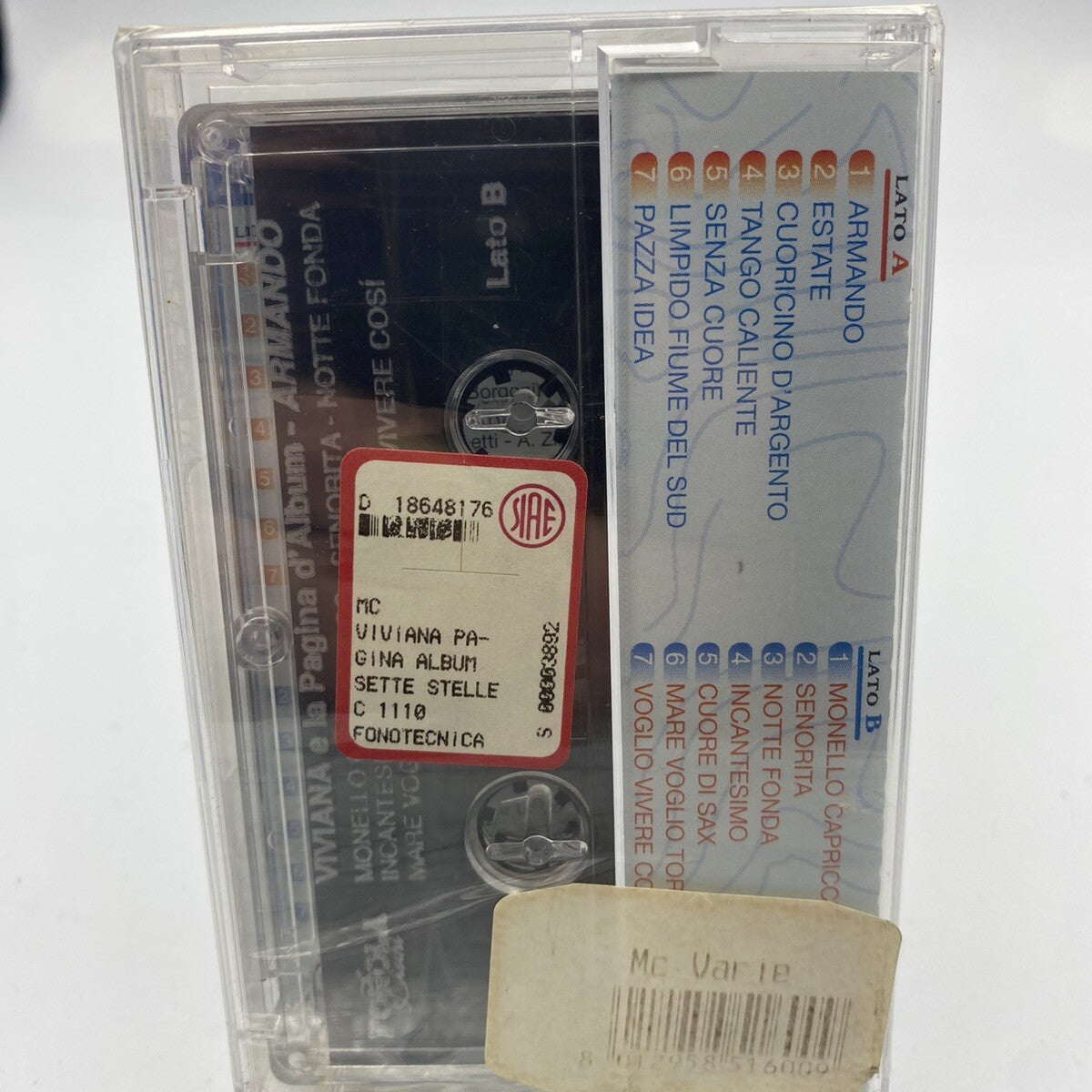 MUSICASSETTA Tape SS Various Viviana e la Pagina d'Album Italy