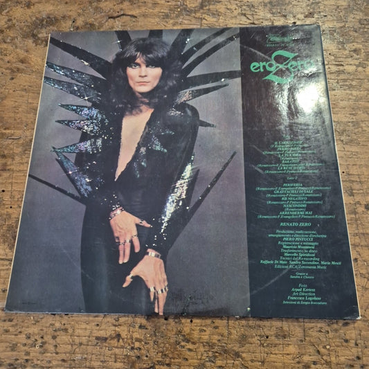 LP Renato Zero Erozero PL 31436 Zerolandia Musica Italiana Vinile 12" Italy