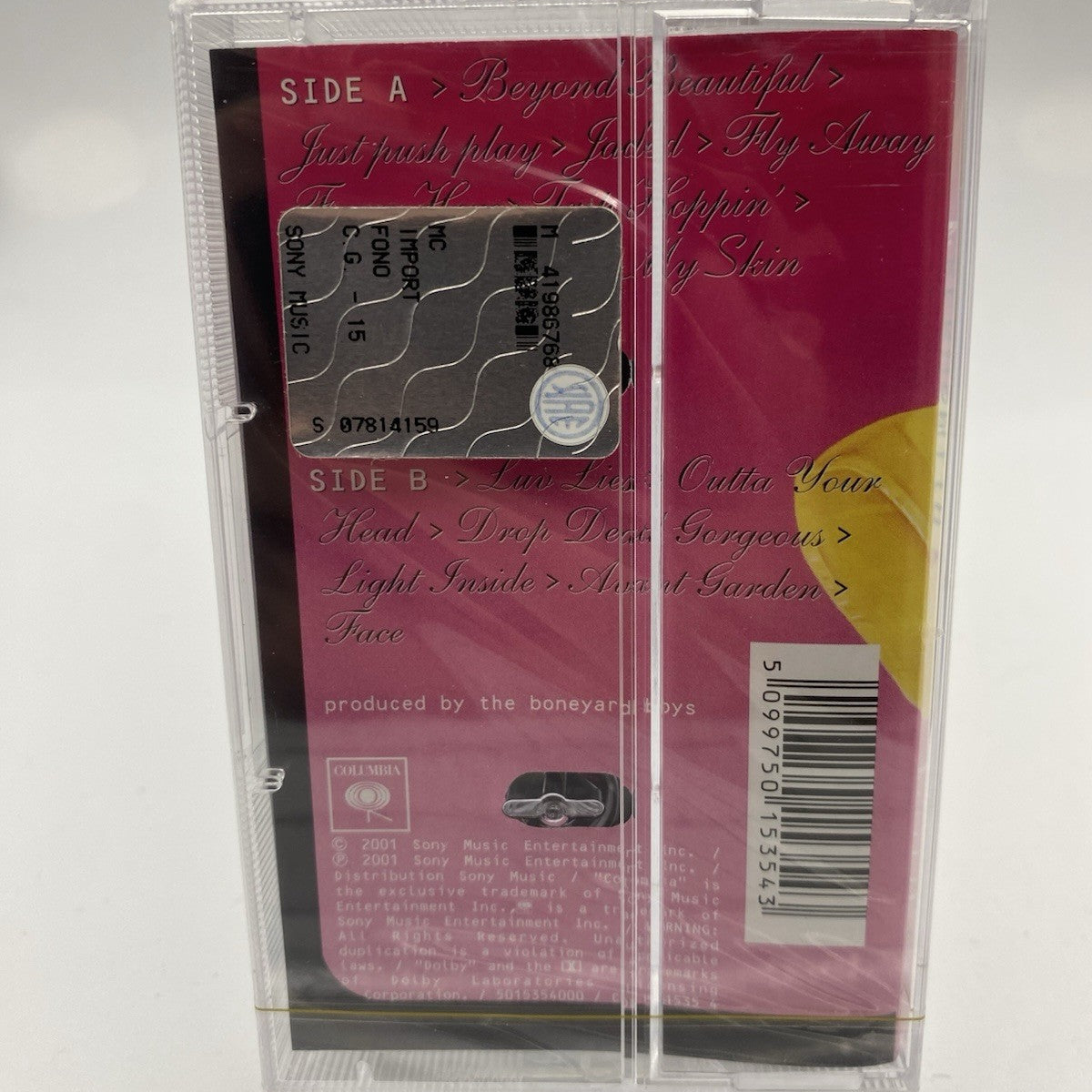 MUSICASSETTA Tape SS Aerosmith – Just Push Play Rock Sigillato