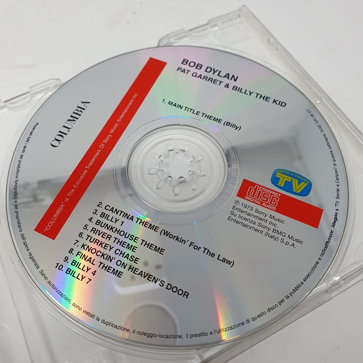 CD COLONNA SONORA Bob Dylan – Pat Garrett & Billy The Kid Columbia RE ita