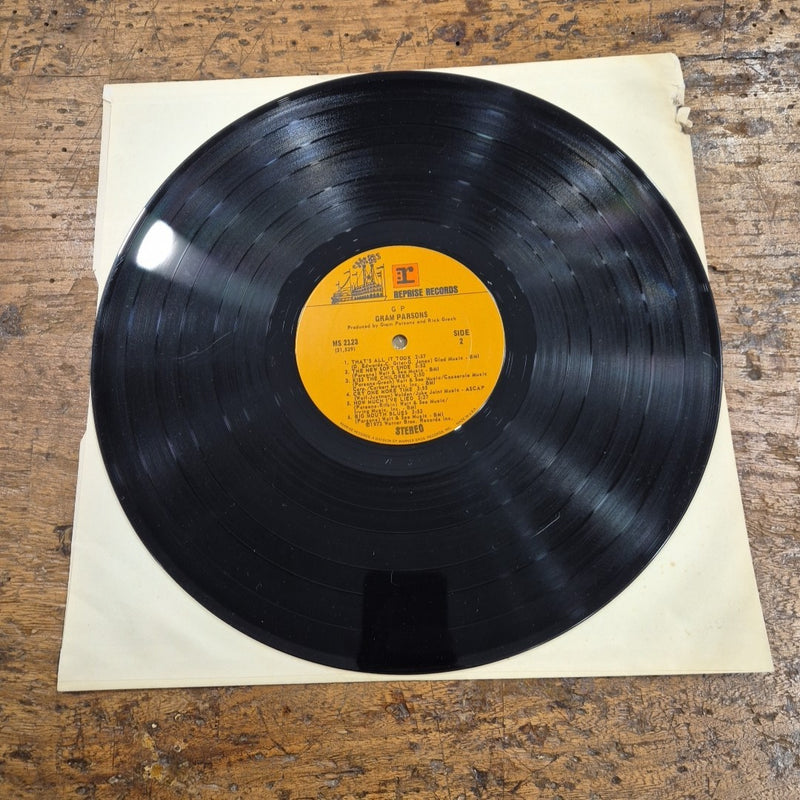 LP Gram Parsons - G P MS 2123 Made In USA 1973 Musica Rock Vinile
