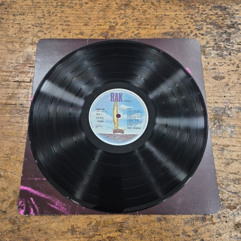 LP Chris Spedding - Hurt SRAK 529 Musica Power Pop Rock Vinile
