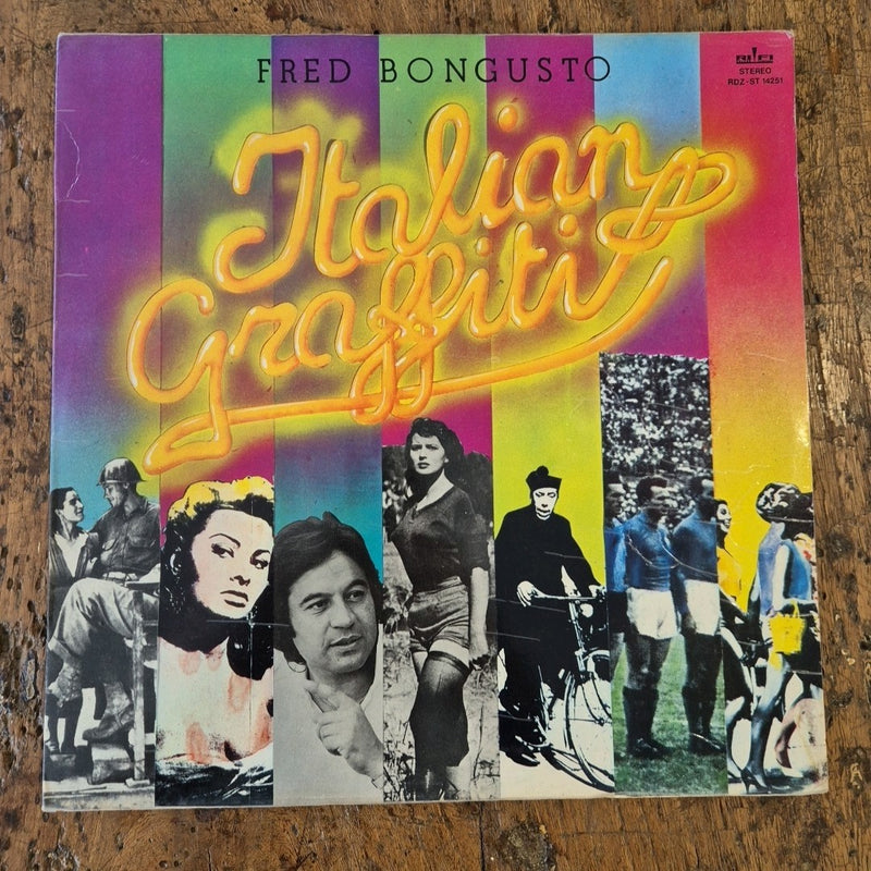LP Fred Bongusto - Italian Graffiti RDZ-ST 14251 Musica Italiana Vinile Chanson