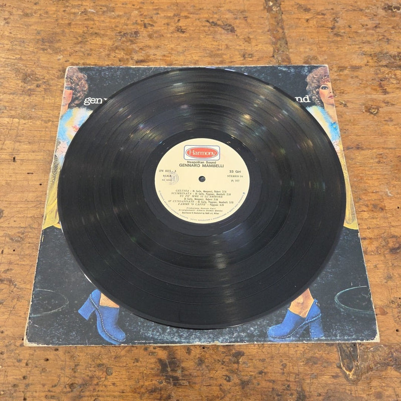 LP Gennaro Mambelli - Neapolitan Sound LPH 8023 Made In Italy 1977 Italian Music