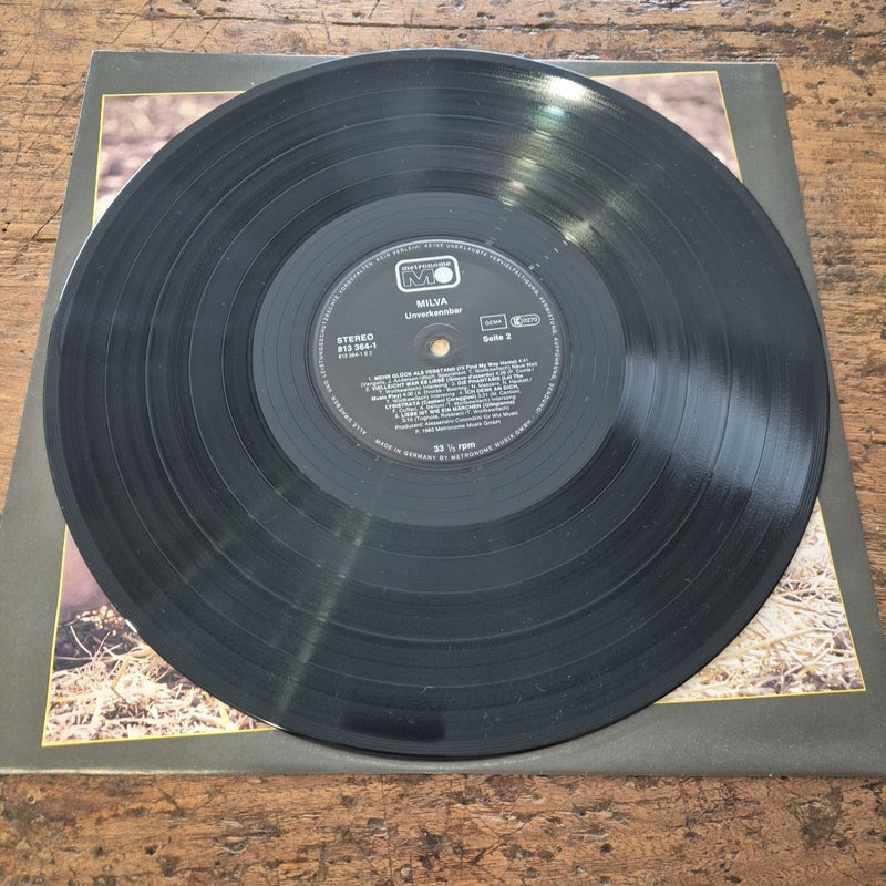 LP Milva - Unverkennbar 813 364-1 Made In Germany Musica Italiana Vinile