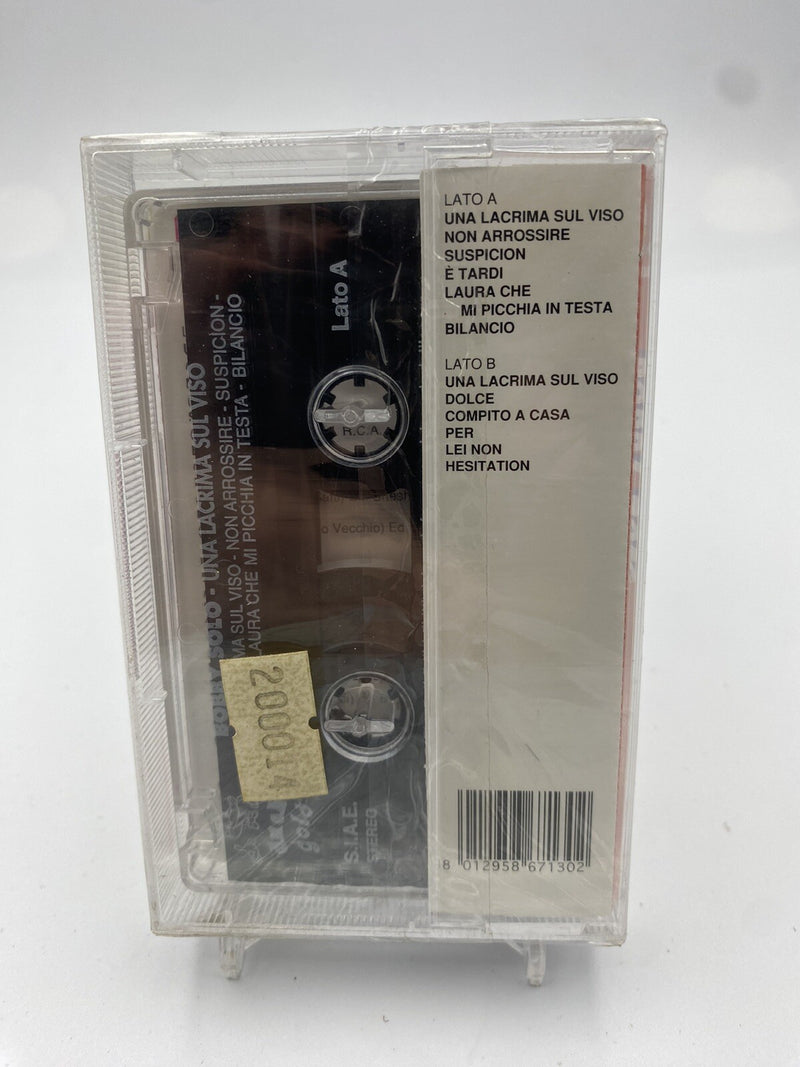 MUSICASSETTA Tape SS Bobby Solo- Una Lacrima Sul Viso Italiano