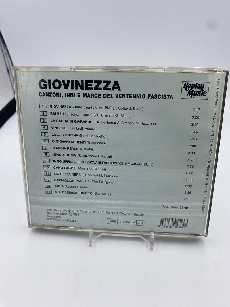 CD Various – Canzoni Anni E Marce Fascismo Italy Story