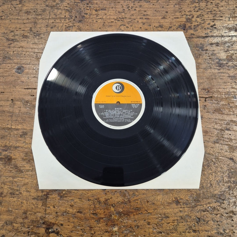 LP Drupi Made In Italy 1974 SMRL 6122 Musica Italiana Rock Vinile 12