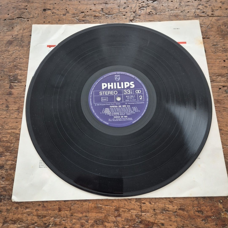 LP Teresa De Sio - Tre Philips 812 785-1 Musica Italiana Vinile Pop
