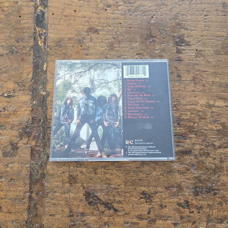 CD Sepultura - Morbid Visions RCD 9276 Musica Rock