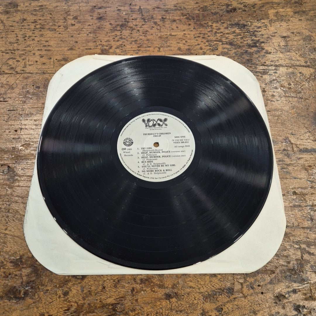 LP Thursday's Children 1965-69 Made In USA 1989 VOXX 200.052  Musica Rock Vinile