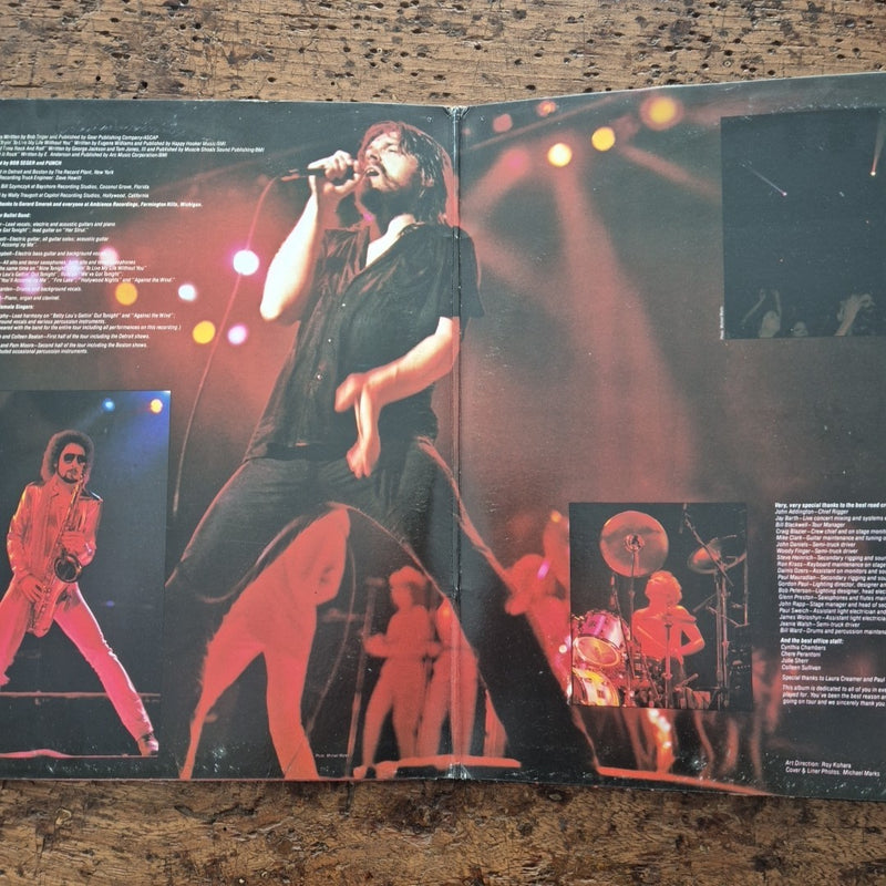 LP Bob Seger And The Silver Bullet Band Nine Tonight 3C 164-57007 Rock Vinile