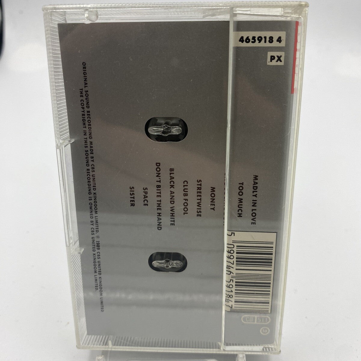 MUSICASSETTA Tape VG Bros – The Time Elettronica 1989