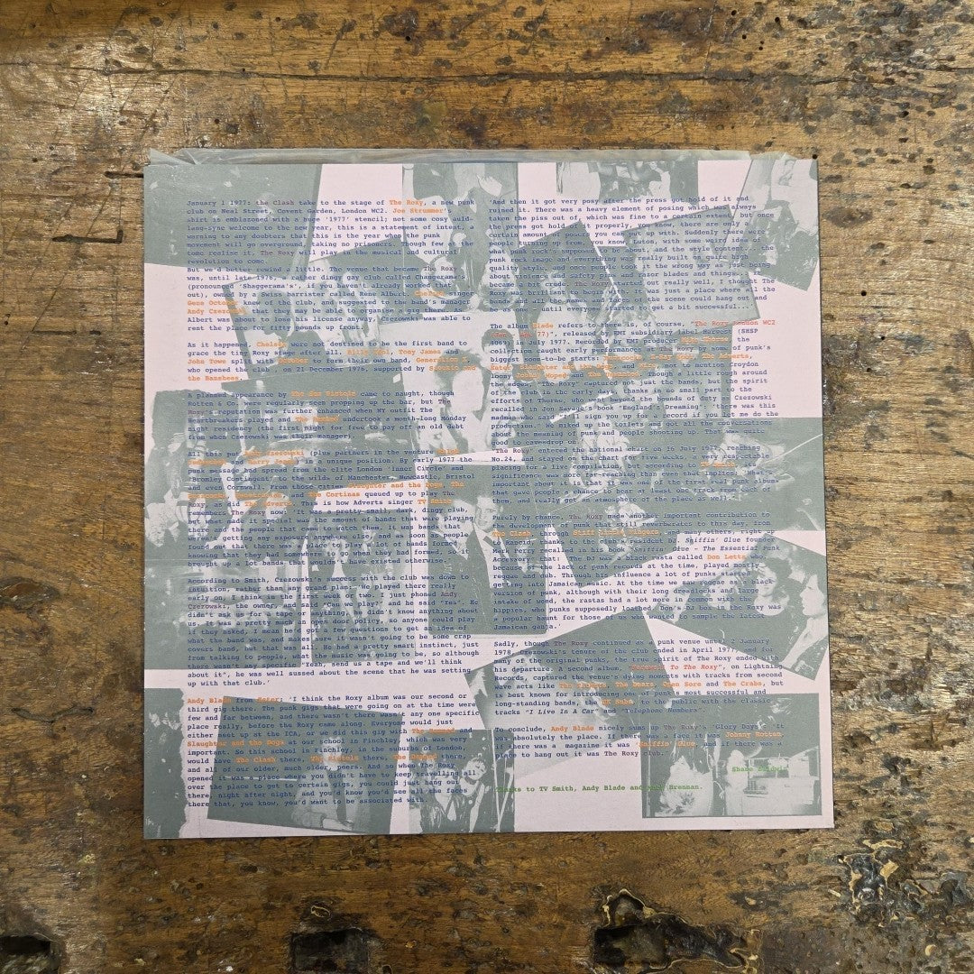 LP The Roxy London WC2 - (Jan - Apr 77) 40026 2001 Vinile Rock