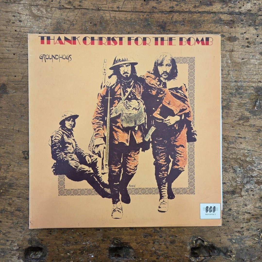 LP The Groundhogs - Thank Christ For The Bomb BGOLP67 1970 Vinile Rock