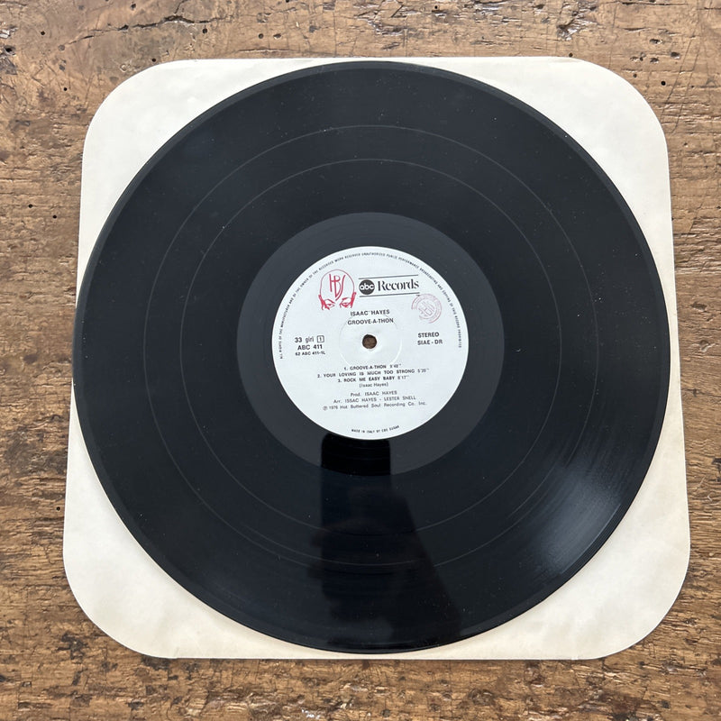 LP Isaac Hayes Groove-a-thon ABC 411 Funk Soul Disco Vinile 12”