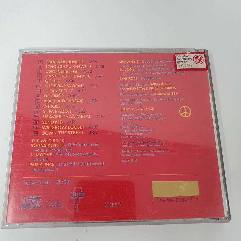 CD The Wild Boyz – It Had To Be Done Volt – VCD-3404-2