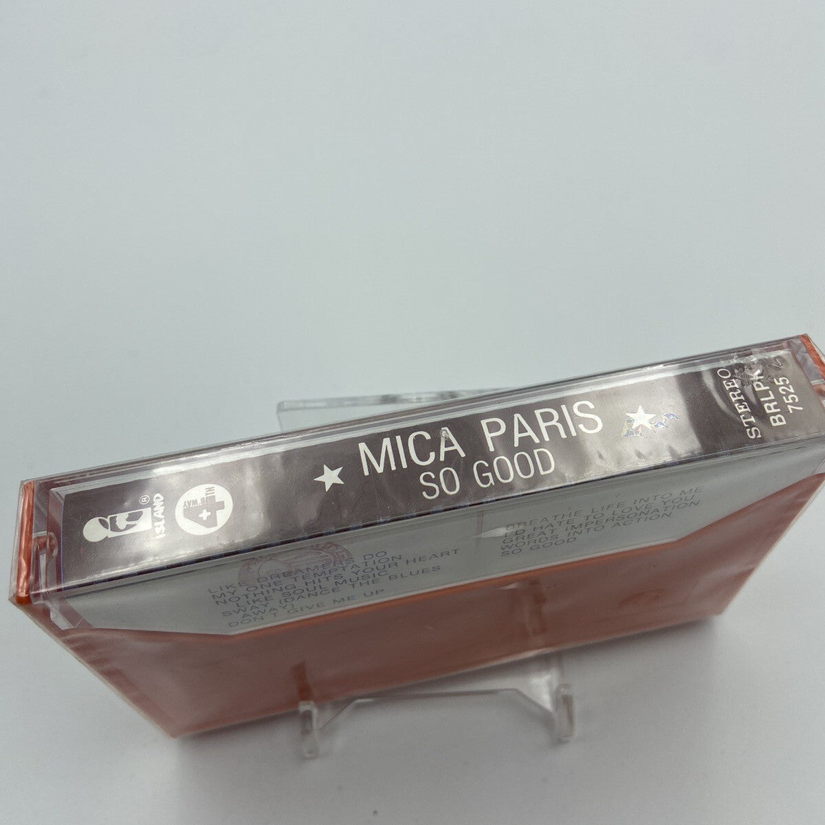 MUSICASSETTA Tape SS Mica Paris – So Good BRLPK 7525 Pop Soul 1989