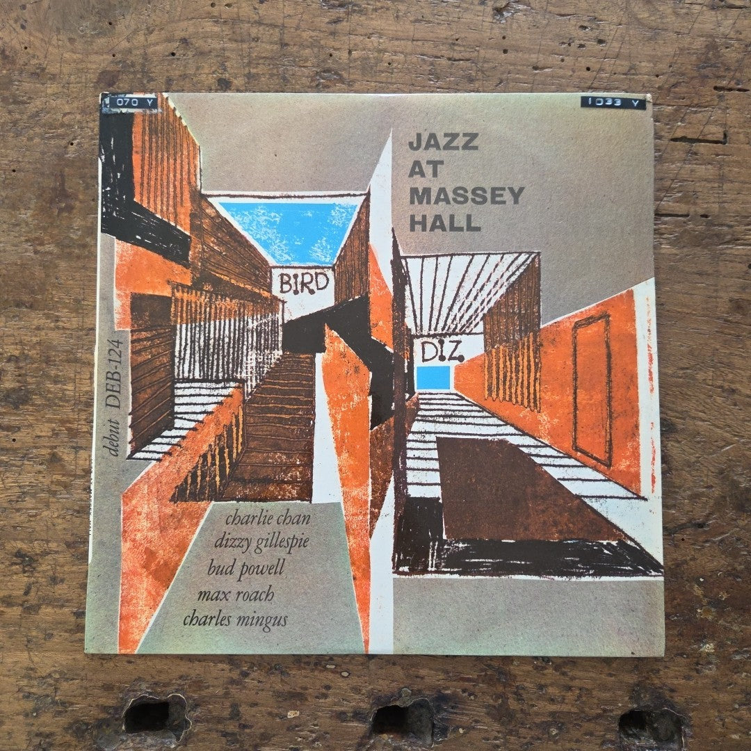 LP Various - Jazz At Massey Hall  DEB-124 Jazz Vinile 1959 Made In Denmark