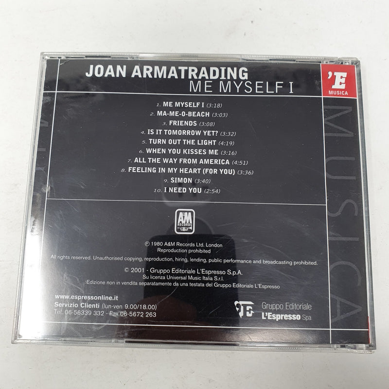 CD Joan Armatrading – Me Myself I A&M Records – BME 25, 'E Musica