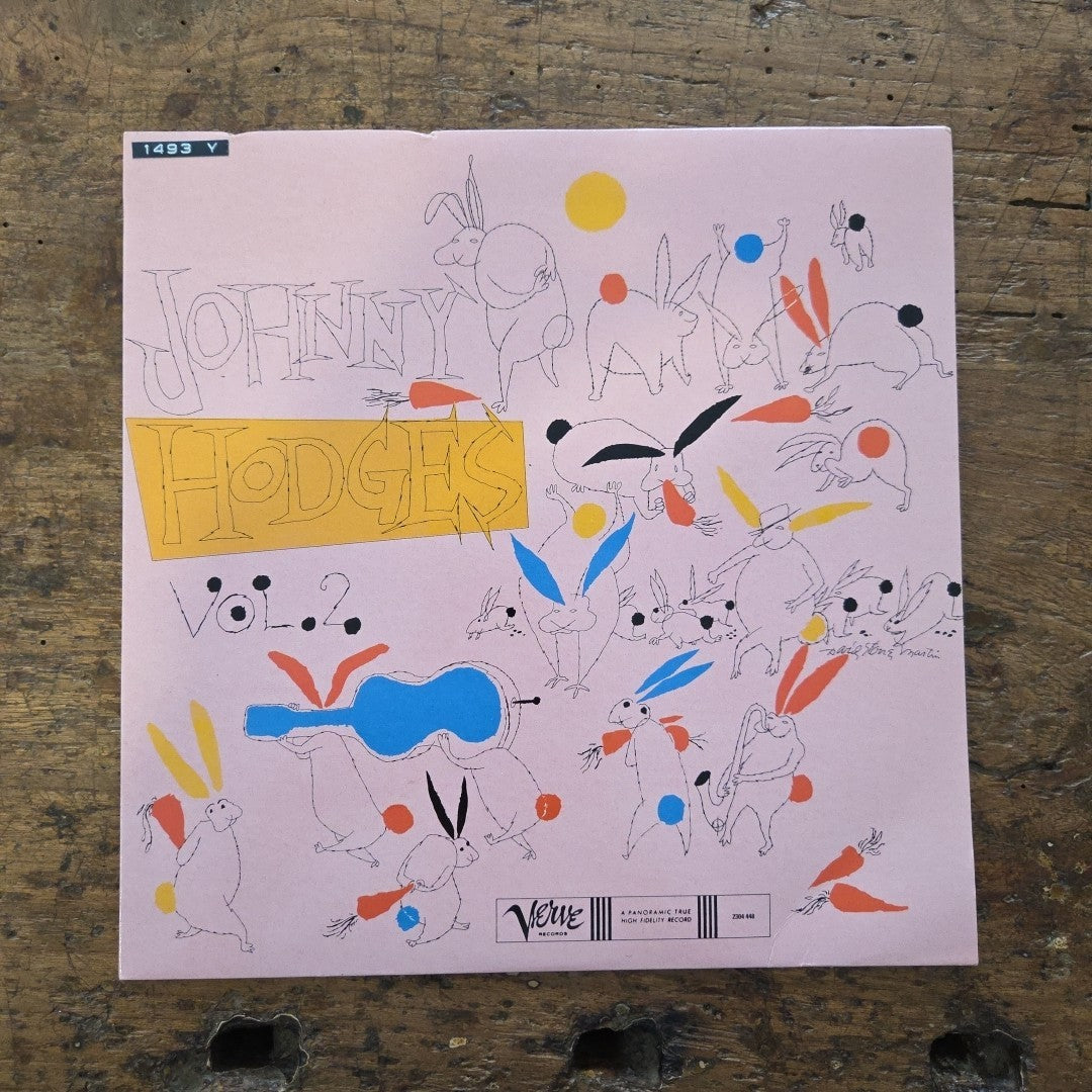 LP Johnny Hodges - Johnny Hodges Vol.2 2304 448 Jazz Vinile Made In France Pink