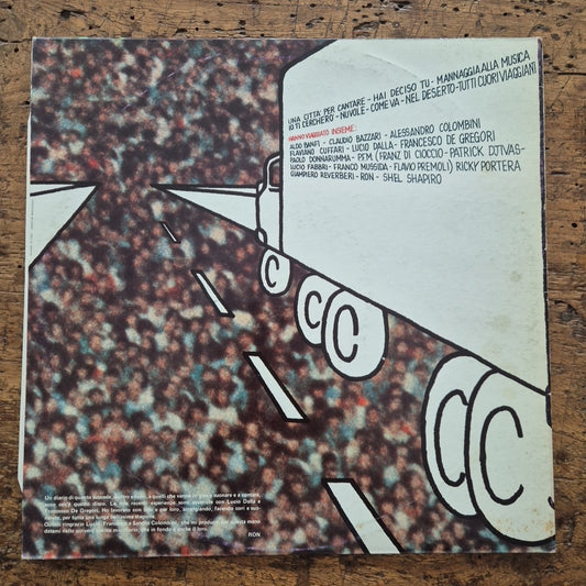 LP Ron - Una Città Per Cantare ZPLSR 34079 Made In Italy Musica Italiana Vinile