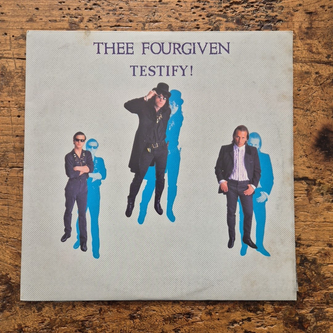 LP Thee Fourgiven Testify ID123306 1987 Musica Vinile Psychedelic Rock