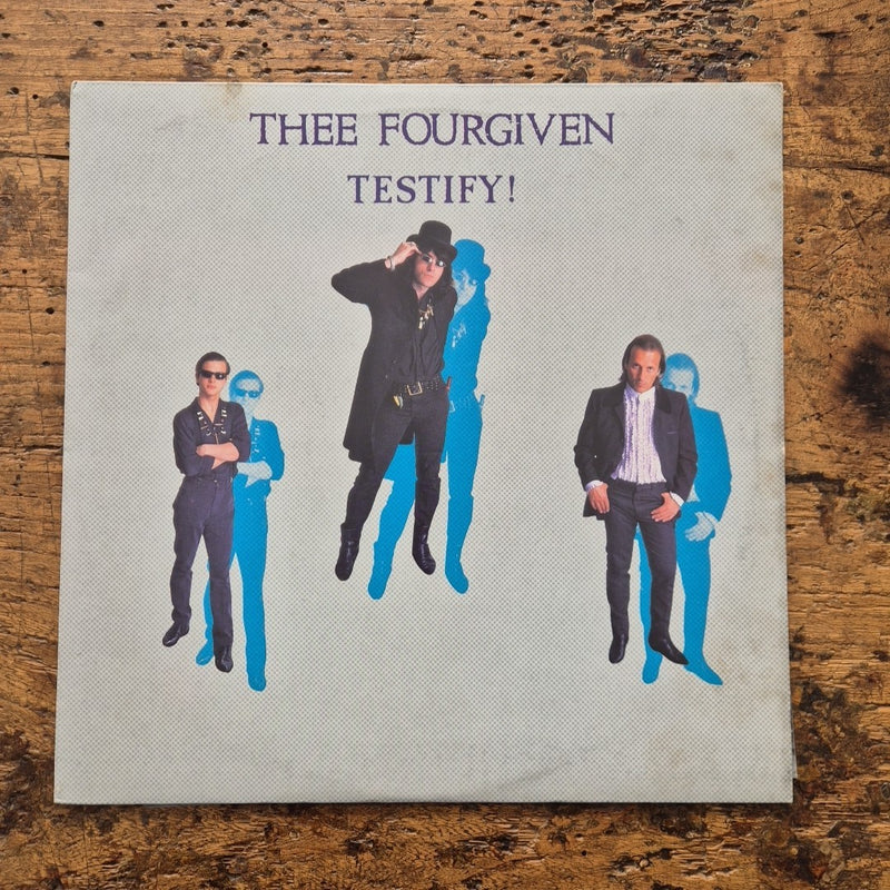 LP Thee Fourgiven Testify ID123306 1987 Musica Vinile Psychedelic Rock