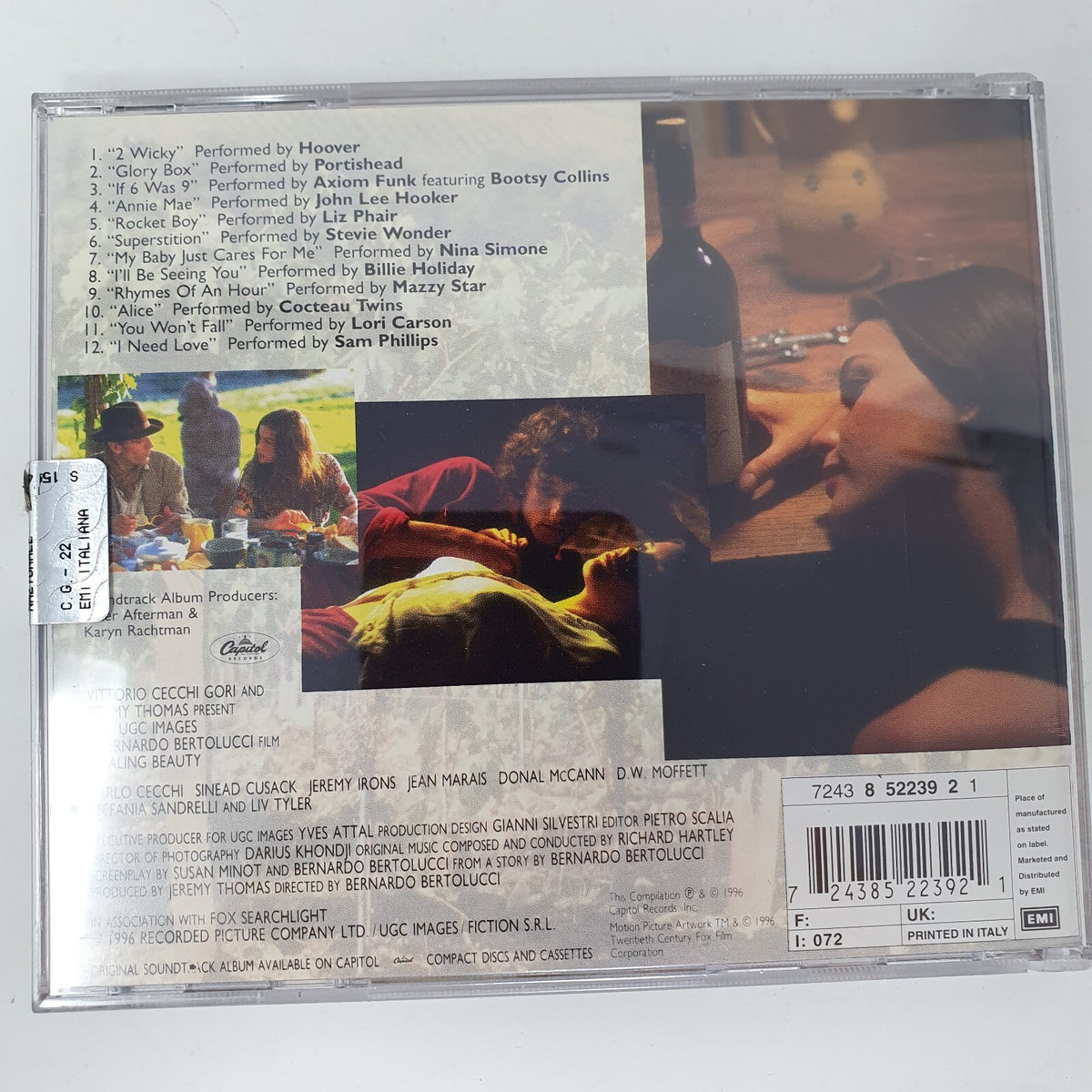 CD Various – Io Ballo Da Sola (Colonna Sonora Originale Del Film)
