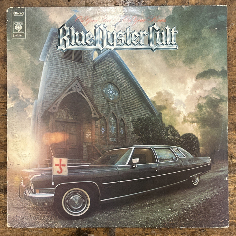 LP  Blue Oyster Cult - On Your Feet Or On Your Knees CBS 88116 Vinile Hard Rock