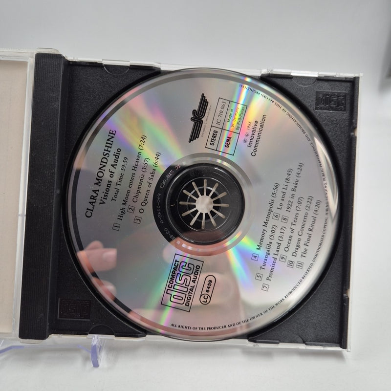 CD Dance CLARA MONDSHINE - Visions Of Audio ELECTRO INDUSTRIAL 1993