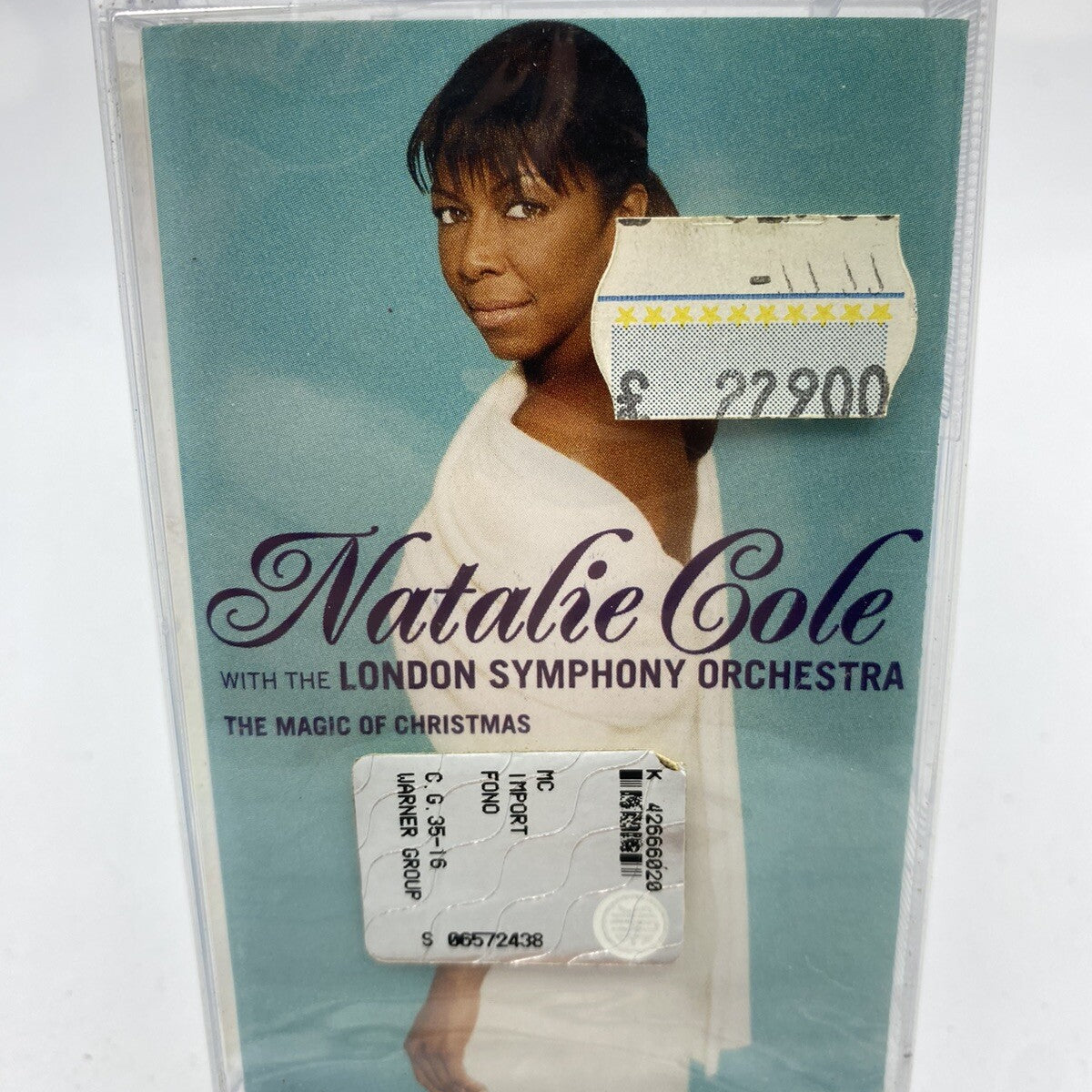 MUSICASSETTA Tape SS Natalie Cole With The London Symphony Orchestra Jazz Soul