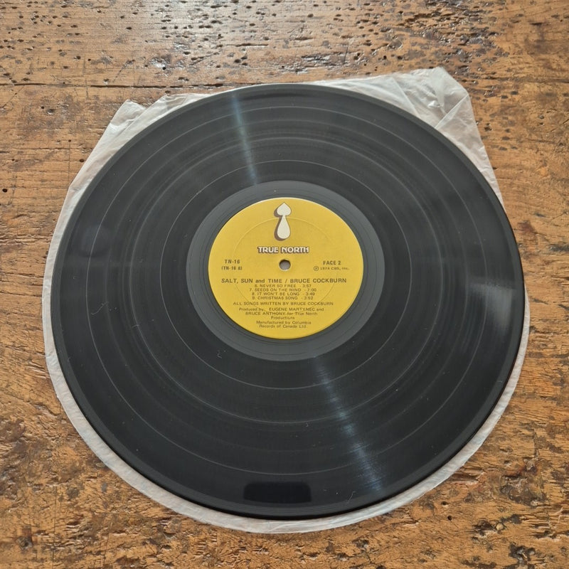 LP Bruce Cockburn - Salt, Sun And Time FACE 1 Musica Vinile Psychedelic Rock