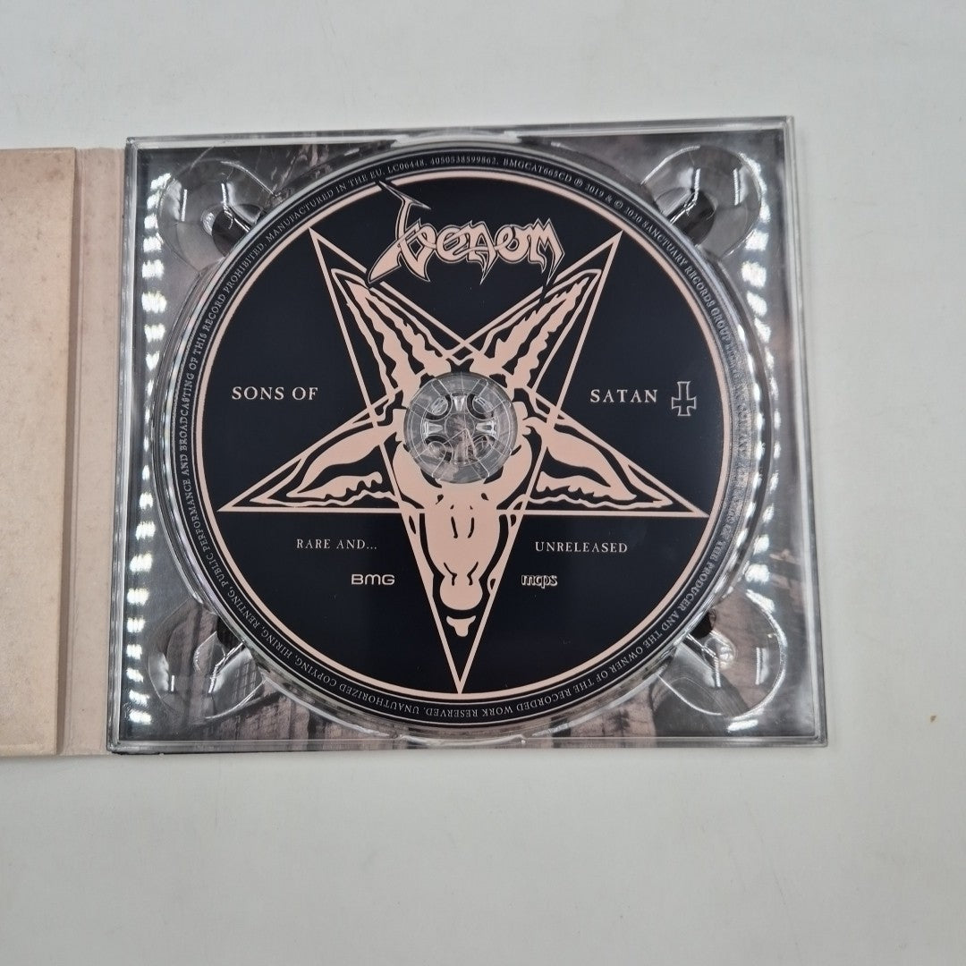 CD Venom - Sons Of Satan Rare And Unreleased BMGCAT665CD Metal