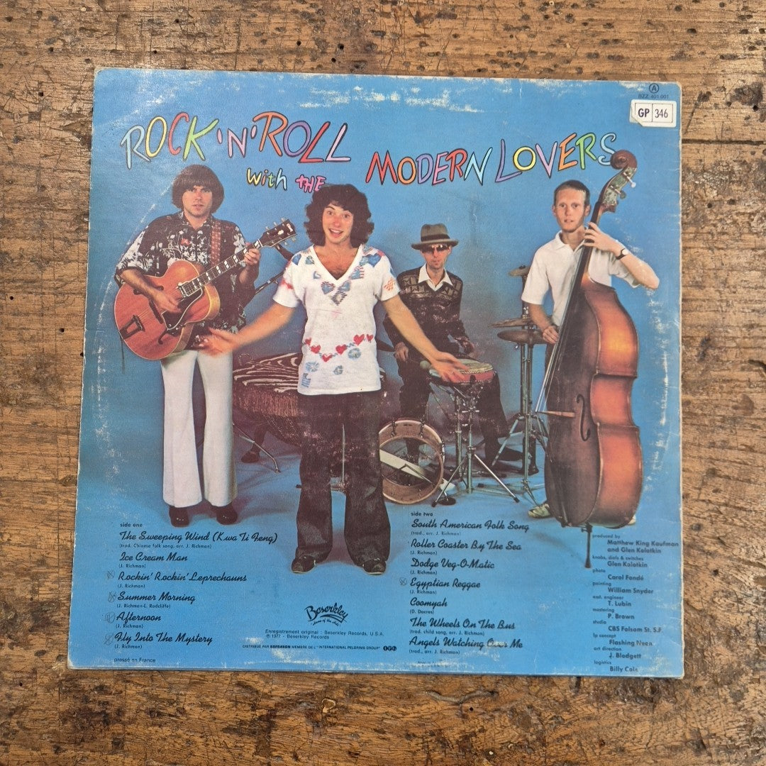 LP Rock 'n' Roll With The Modern Lovers BZZ 401 001 Musica Rock Vinile