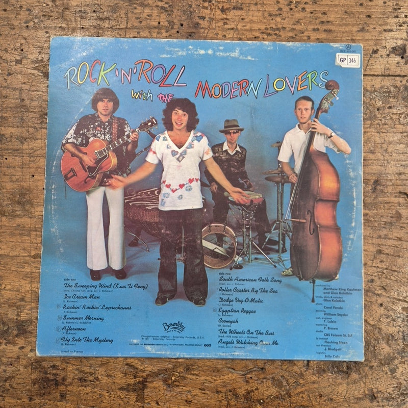 LP Rock 'n' Roll With The Modern Lovers BZZ 401 001 Musica Rock Vinile