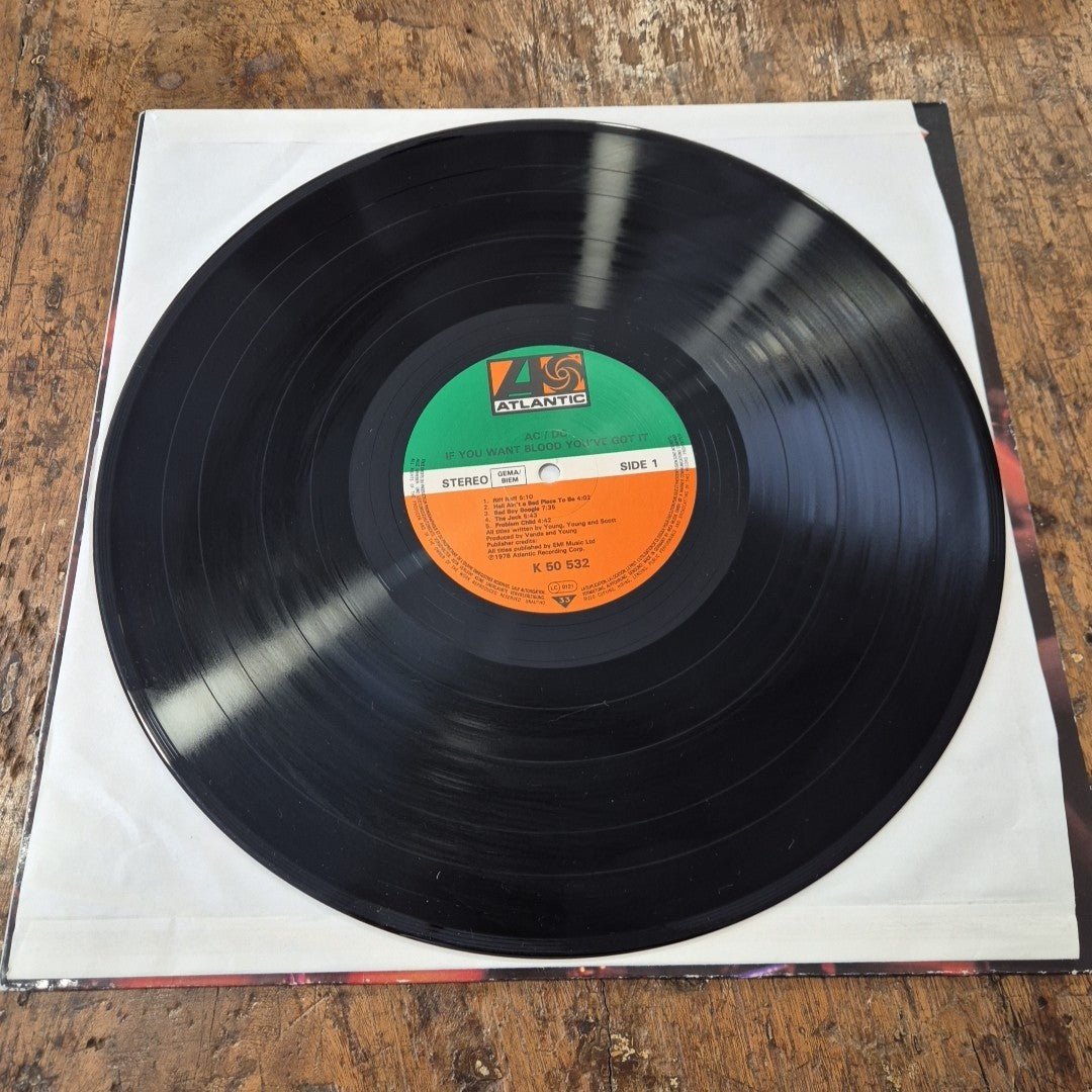 LP AC/DC - If You Want Blood You've Got It K 50 532 Hard Rock Vinile 12