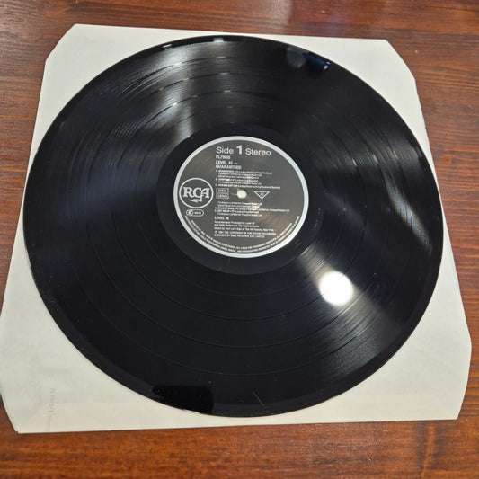 LP Level 42 - Guaranteed PL75055 Germany Musica Rock Pop Vinile