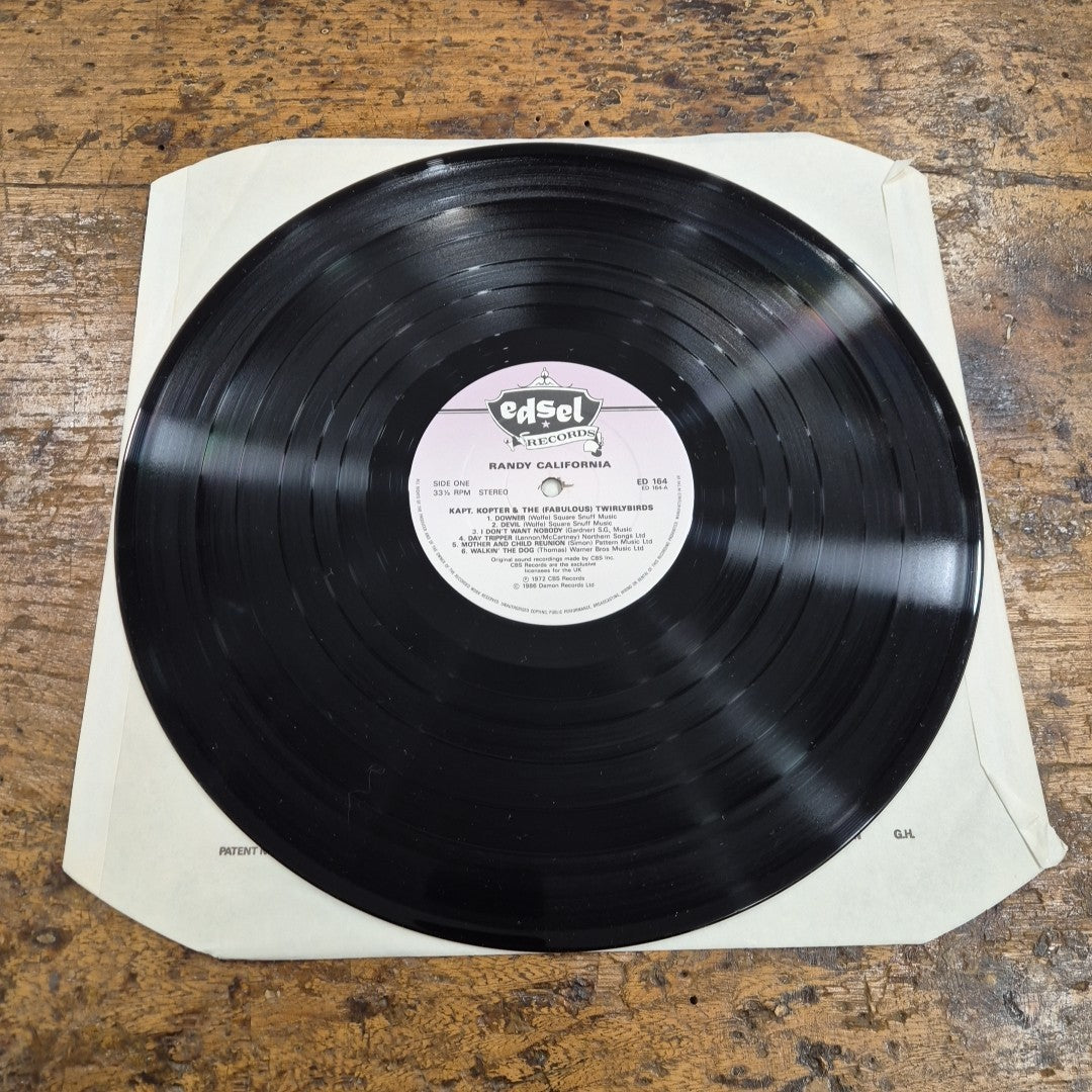LP Randy California - Kapt. Kopter The Fabulous Twirly Birds ED 164 Rock Vinile