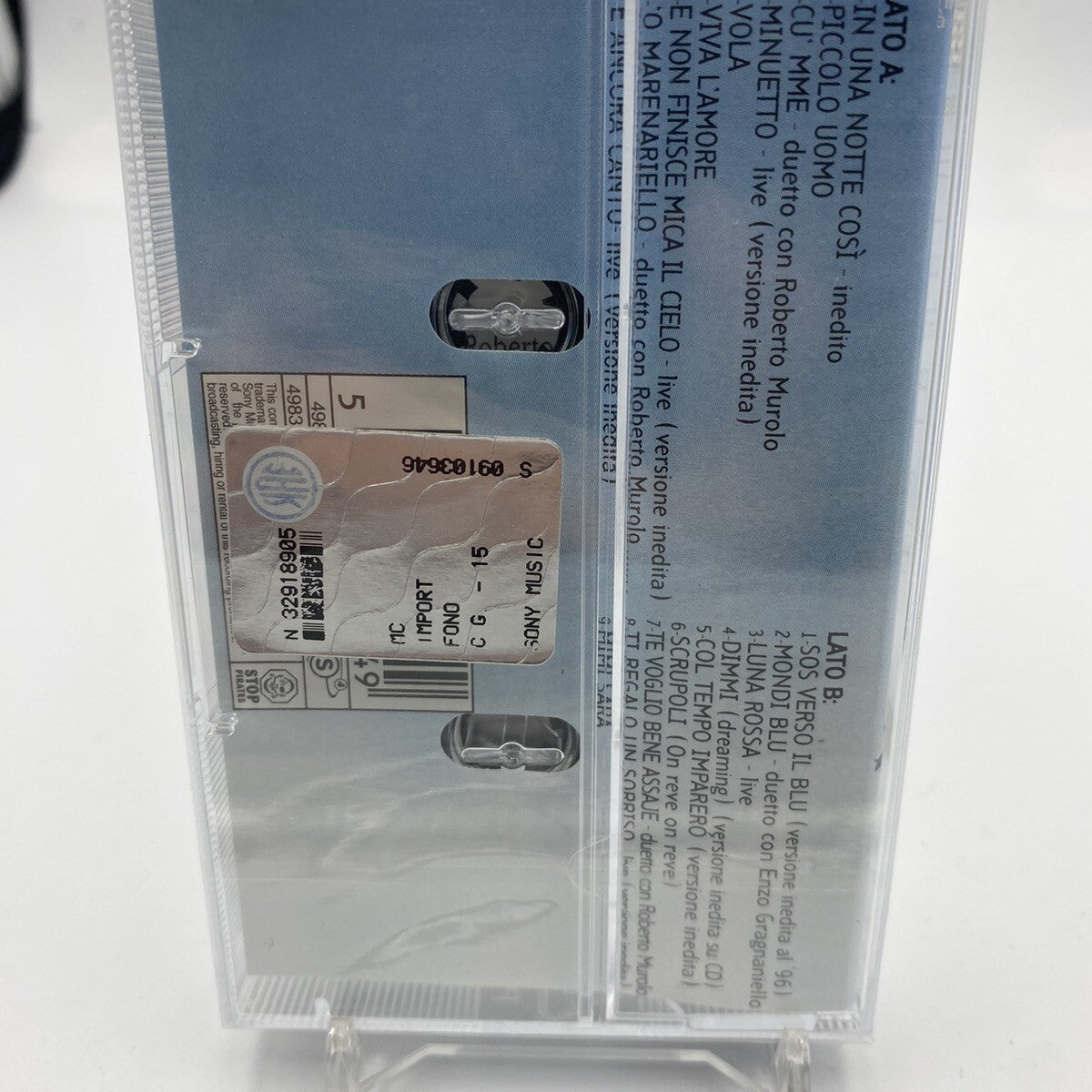 MUSICASSETTA Tape SS Mia Martini – Mimì Sarà Italy 2000