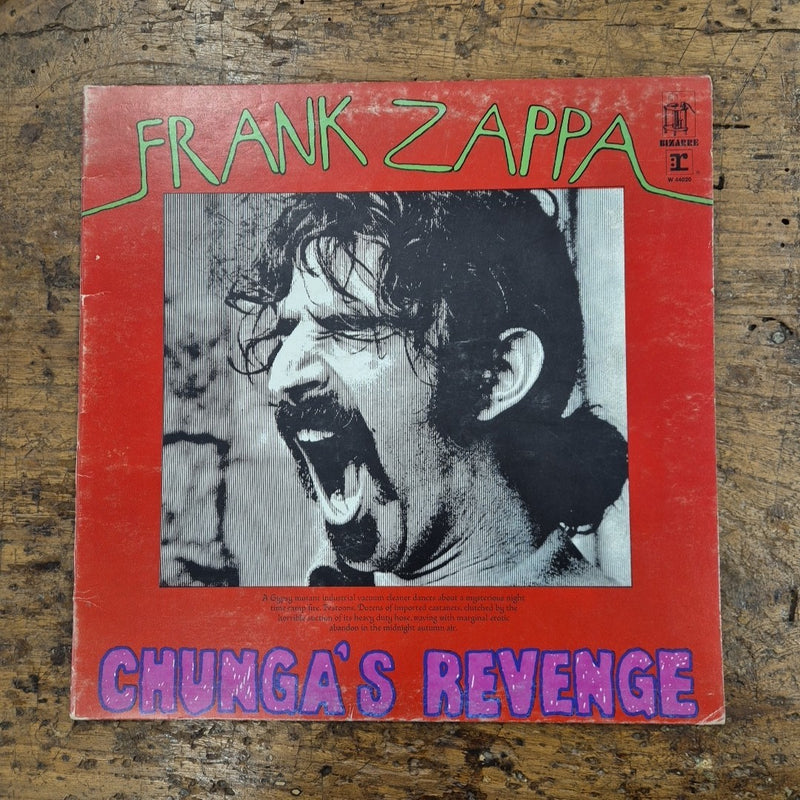 LP Frank Zappa - Chunga's Revenge Bizarre W 44020 ITALY Rock Vinile