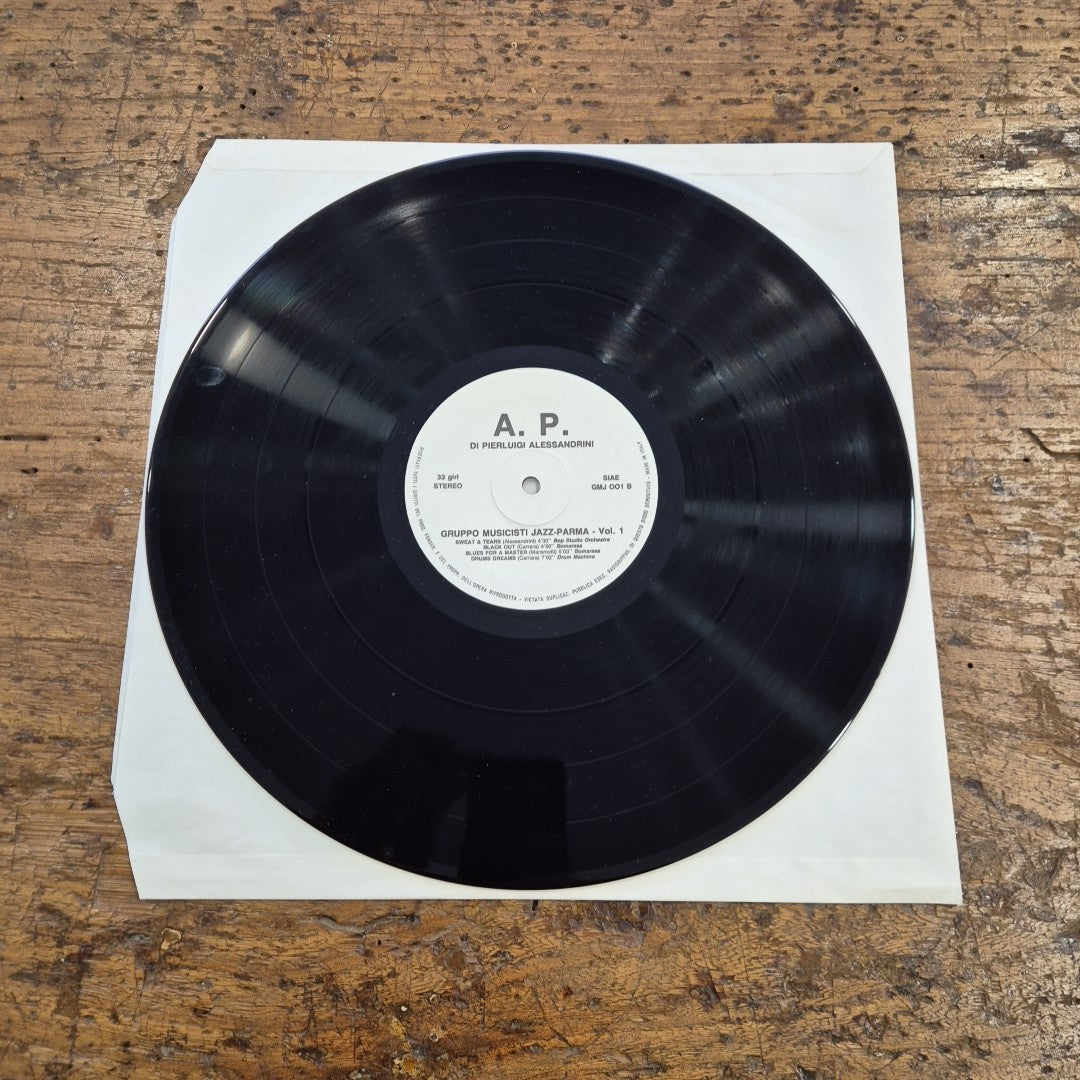 LP Gruppo Musicisti Jazz Volume 1 Parma 1990 Pierluigi Alessandrini GMJ 001