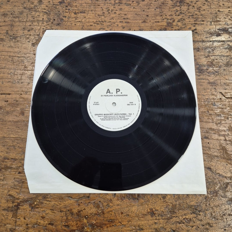 LP Gruppo Musicisti Jazz Volume 1 Parma 1990 Pierluigi Alessandrini GMJ 001