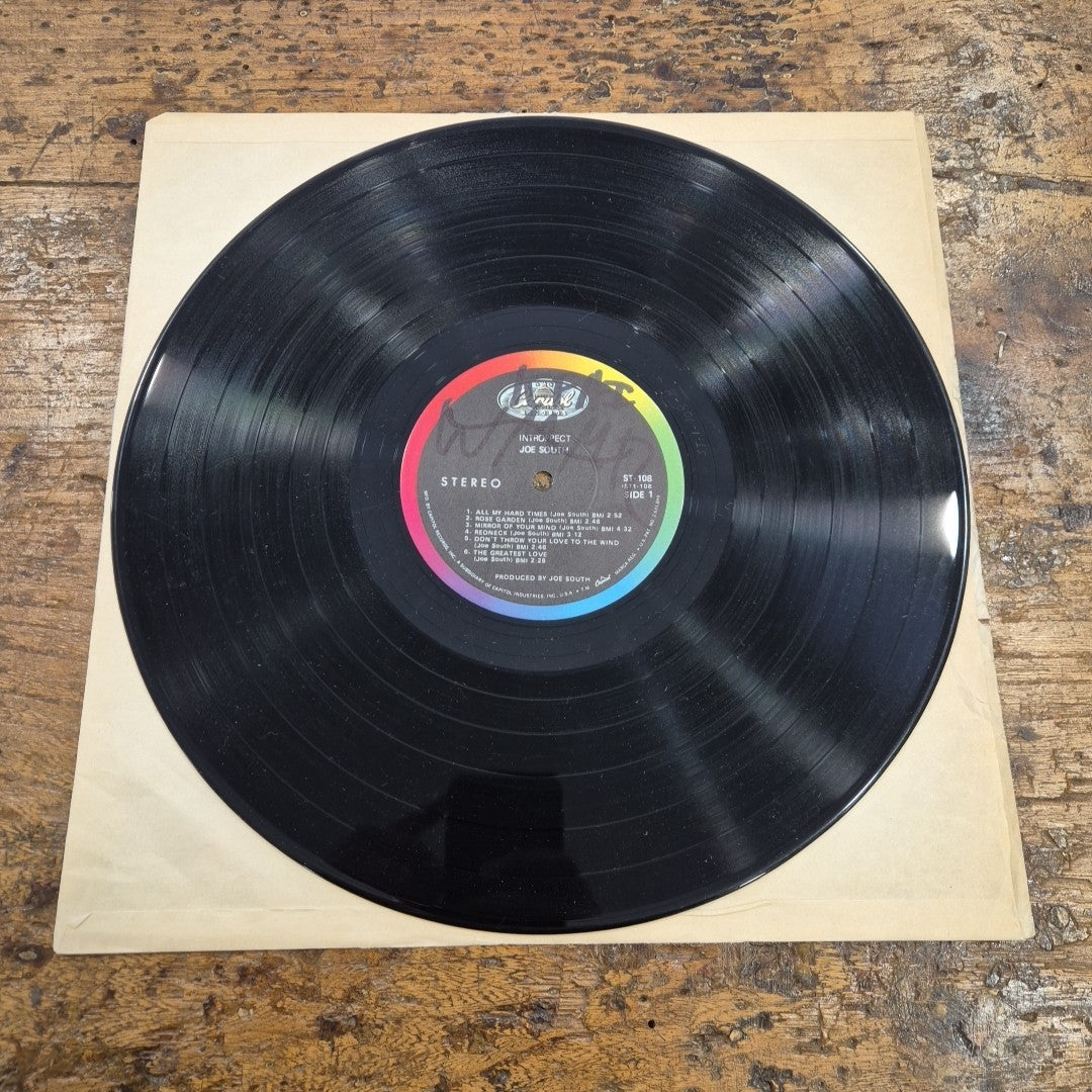 LP Joe South - Introspect ST-108 CAPITOL RECORDS Musica Rock Vinile