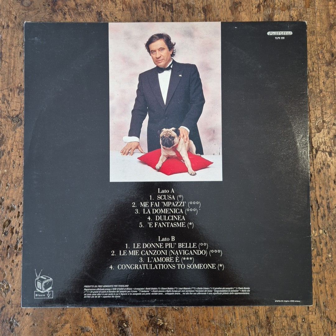 LP Fred Bongusto - Le Donne Più Belle TLPX 220 Musica Italiana Chanson Vinile