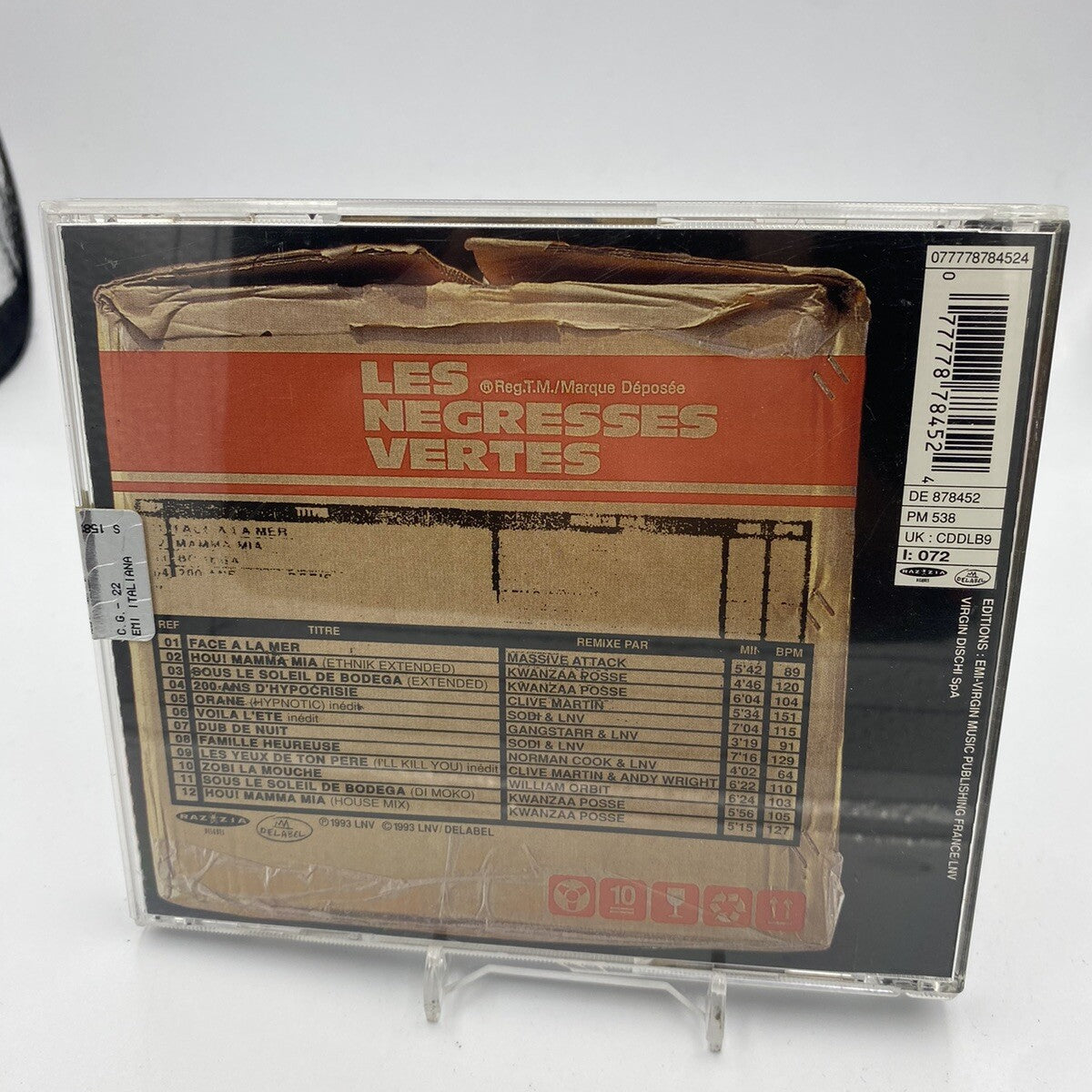 CD Les Negresses Vertes – 10 Remixes (87-93) Elettronica