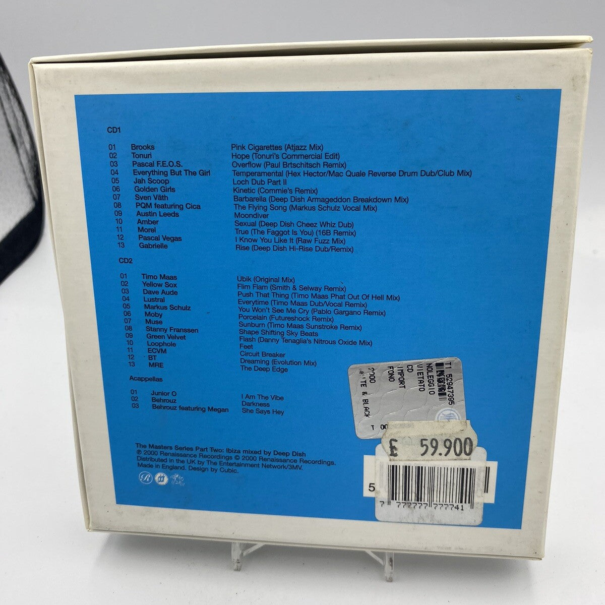 CD Deep Dish – Renaissance Ibiza elettronica