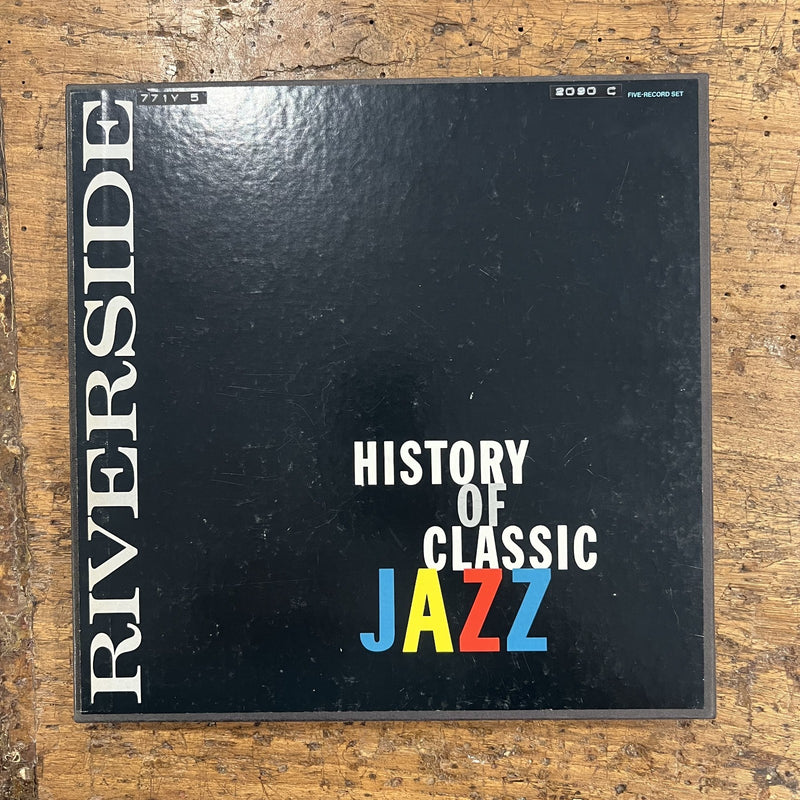 5LP Jazz Various ‎– History Of Classic Jazz US 1956
