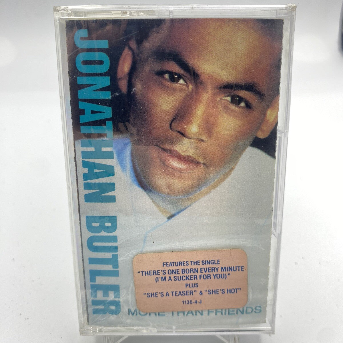 MUSICASSETTA Tape SS Jonathan Butler – More Than Friends 1989 Pop